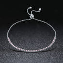 925 Sterling Silver Bracelet 27cm for Women