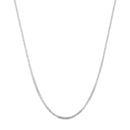 925 Sterling Silver Platinum Plated 45cm Chain Length Necklace for Women