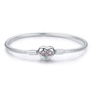 925 Sterling Silver Bracelet 17.0cm for Women