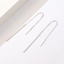 925 Sterling Silver Plated Platinum Earrings