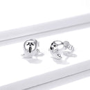 925 Sterling Silver Oxidized Silver Earrings