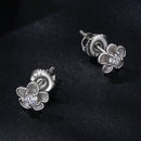 S925 Sterling Silver 3.00 Carat Moissanite Earrings for Women