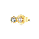 925 Sterling Silver & Quality Shell Pearl Mini Stud Earrings for Women
