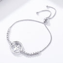 925 Sterling Silver Bracelet 25cm for Men