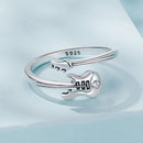 925 Sterling Silver 1.8mm Ring with Pavé Setting CZ for Women