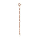 925 Sterling Silver + Plated Platinum 10cm Extension Chain Necklace
