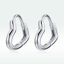 925 Sterling Silver & Platinum Earrings for Women
