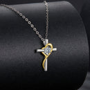 925 Sterling Silver 0.20 Carat Moissanite Necklace for Women