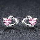 925 Sterling Silver Earrings with Pavé Setting CZ for Women