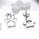 925 Sterling Silver Platinum Plated Earrings for Women