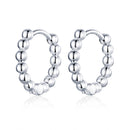 925 Sterling Silver Plated Platinum Earrings for Women