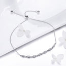 925 Sterling Silver Bracelet 22cm for Women