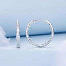 925 Sterling Silver Earrings with Pavé Setting CZ for Women