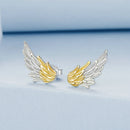 925 Sterling Silver Earrings with White Gold Plating for Women