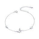 925 Sterling Silver Pavé Setting CZ Bracelet for Women