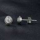 925 Sterling Silver 0.1 Carat Genuine Moissanite Earrings for Women