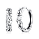925 Sterling Silver Earrings for Women with Oxidized Finish