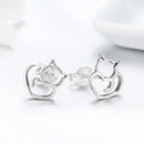925 Sterling Silver Oxidized Earrings