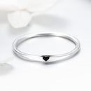 925 Sterling Silver Ring - Size 5.0, 2mm Width, S925 for Women