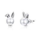 925 Sterling Silver Earrings with Quality Shell Pearl