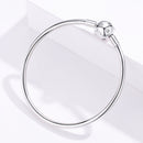 925 Sterling Silver Adjustable Bracelet Style Nan Size 17cm for Men