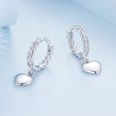 S925 Sterling Silver Earrings for Women with Platinum Plating