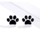 925 Sterling Silver Earrings with Enamel Finish