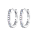 925 Sterling Silver Opal Earrings for Women