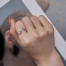925 Sterling Silver 3mm Pavé Setting CZ Ring