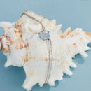 925 Sterling Silver White Gold Plated Bracelet with Enamel Process