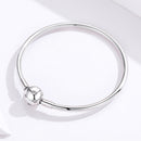 925 Sterling Silver Adjustable Bracelet Style Nan Size 17cm for Men