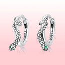925 Sterling Silver Earrings with Pavé Setting CZ
