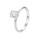 925 Sterling Silver Moissanite 1ct Ring Size 8