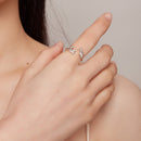S925 Oxidized Silver 1.8mm Ring
