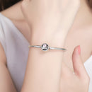 925 Sterling Silver Bracelet 18CM for Women