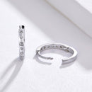 925 Sterling Silver Earrings with Pavé Setting CZ for Women