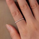 925 Sterling Silver Oxidized 0.17cm Ring for Women Size 6.0