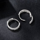 925 Sterling Silver Moissanite Earrings for Women - White Gold Plated