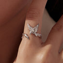 925 Sterling Silver White Gold Plated Rings
