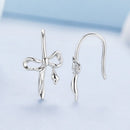 925 Sterling Silver Earrings 1.8cm x 1.0cm for Women