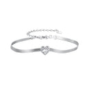 925 Sterling Silver Pavé CZ Bracelet for Women