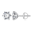 S925 Sterling Silver 2.00 Carat Moissanite Earrings for Women