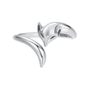 925 Sterling Silver Oxidized Silver 0.18cm Ring