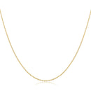 925 Sterling Silver Gold Plated 40cm Necklace for Women