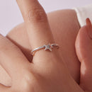 925 Sterling Silver Star Ring for Women