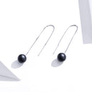 925 Sterling Silver Earrings with Quality Shell Pearl for Women