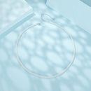 925 Sterling Silver White Gold Plated Necklace with Quality Shell Pearl for Women