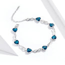 925 Sterling Silver Adjustable Bracelet for Women