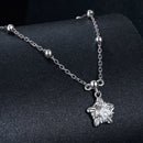 925 Sterling Silver 5mm Moissanite Necklace for Women