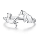 S925 Oxidized Silver 1.8mm Ring